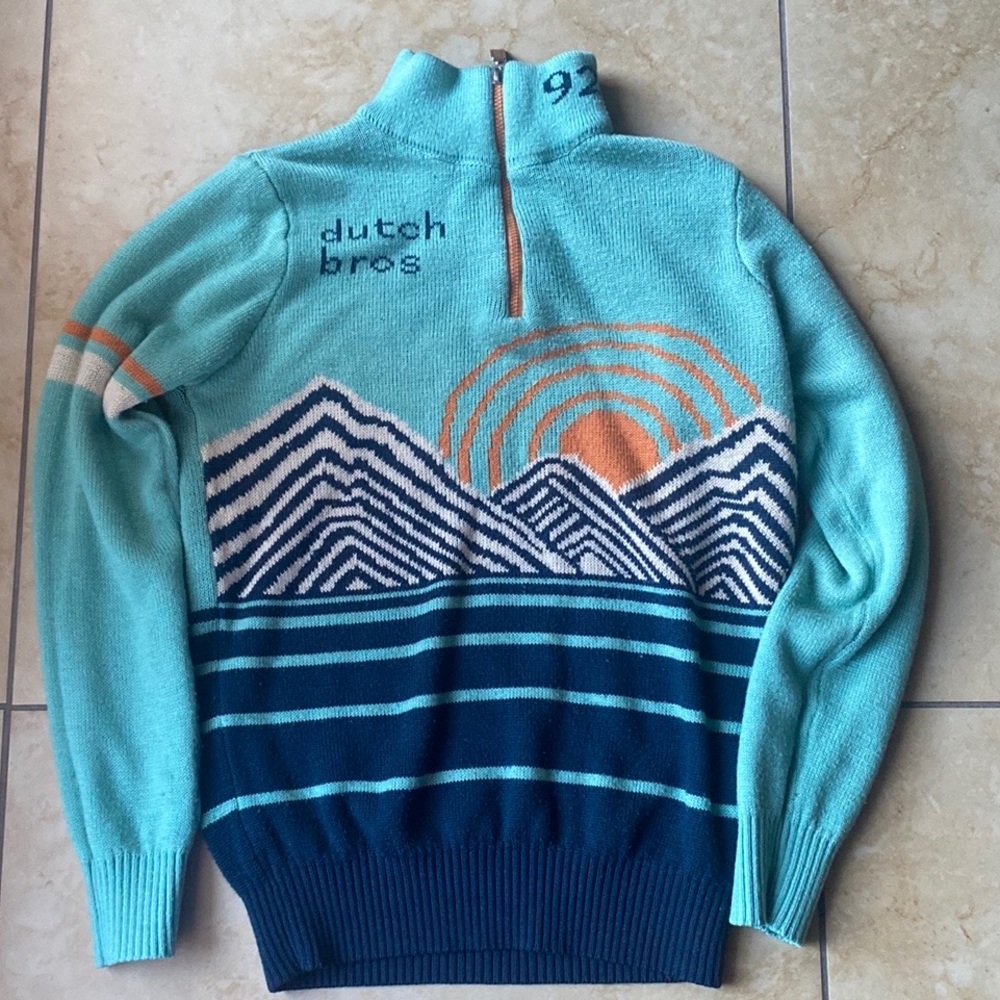 DUTCH BROS KNITTED SKI SWEATER